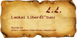 Laskai Liberátusz névjegykártya